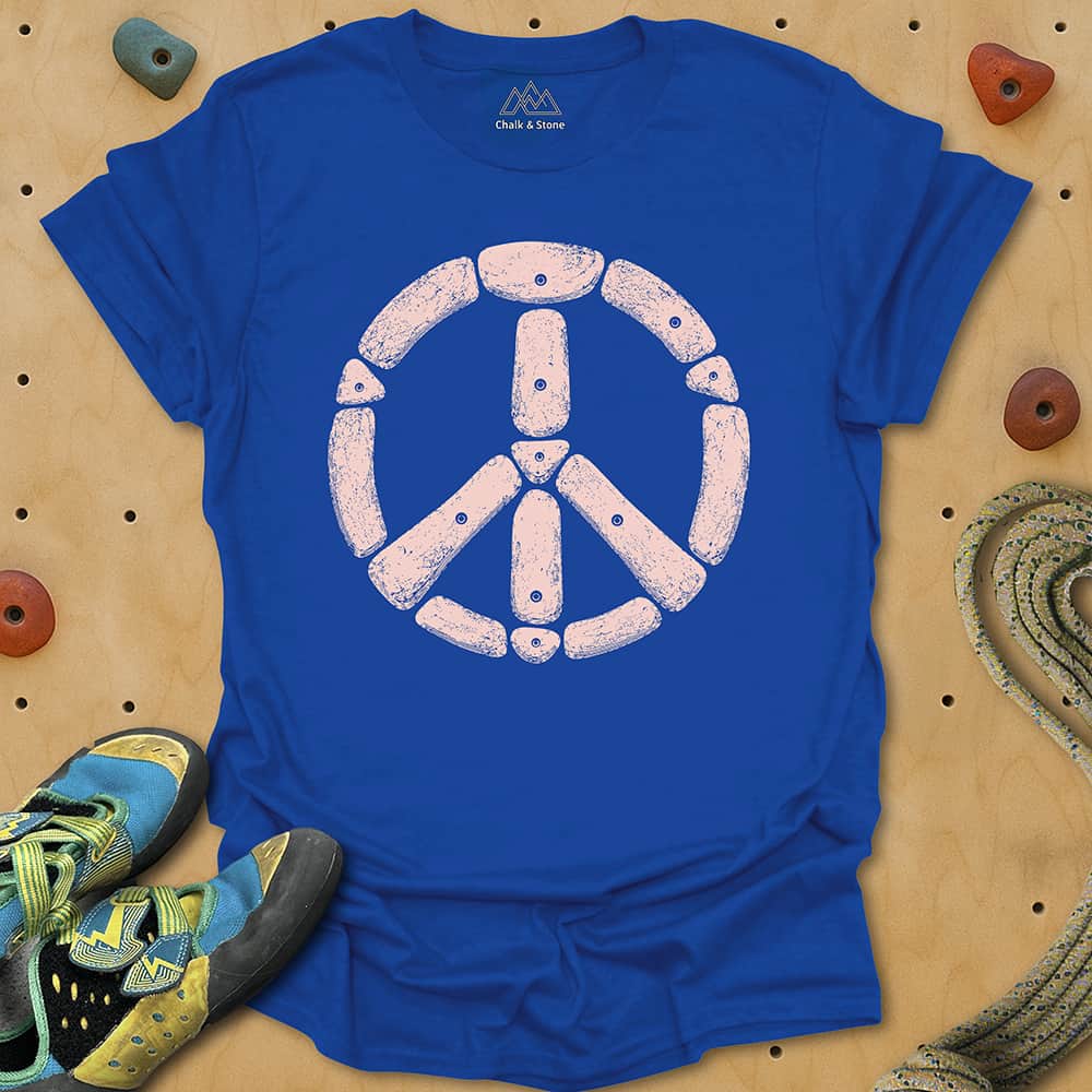 Holds Peace Sign Tee
