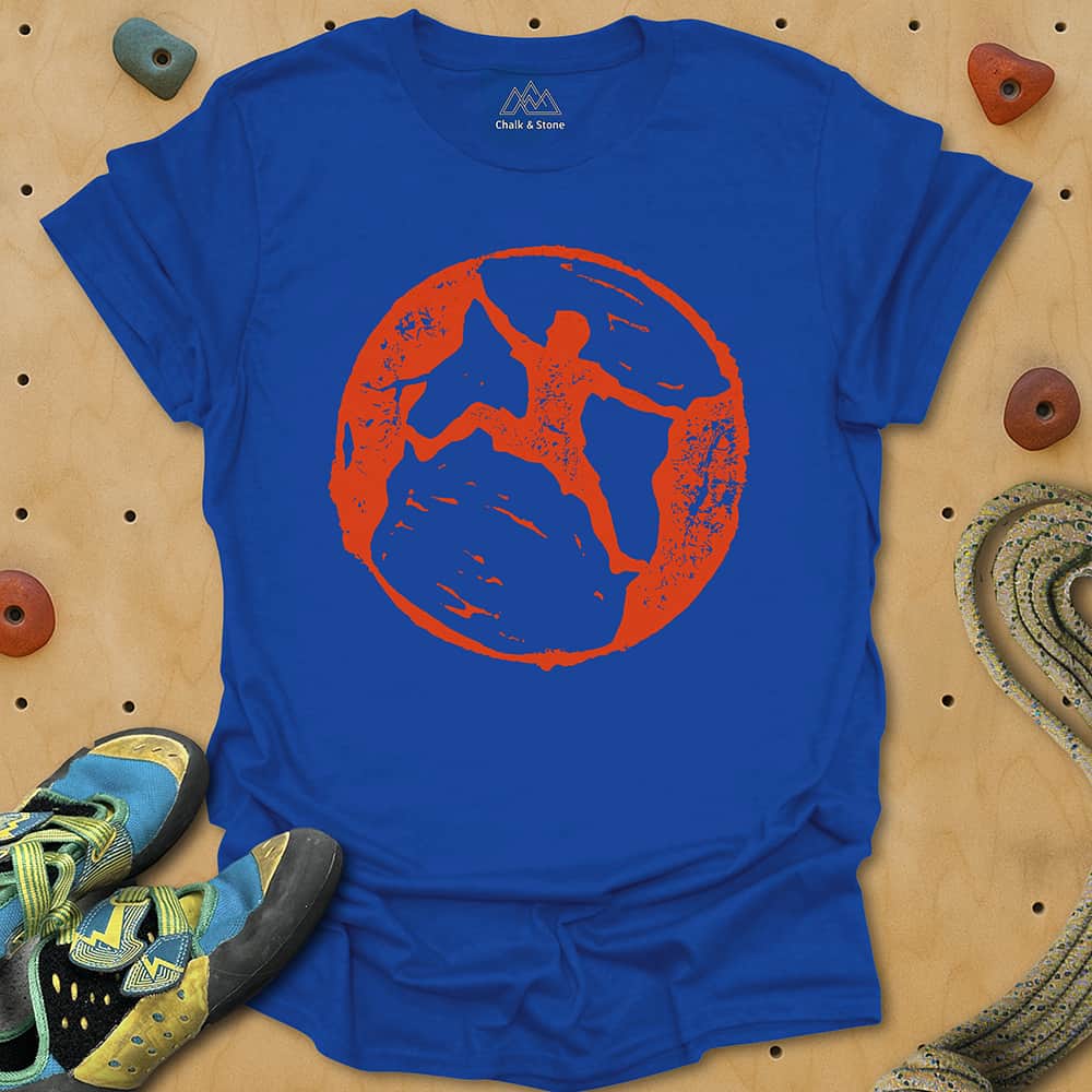 Climbing Hanko Stamp Tee
