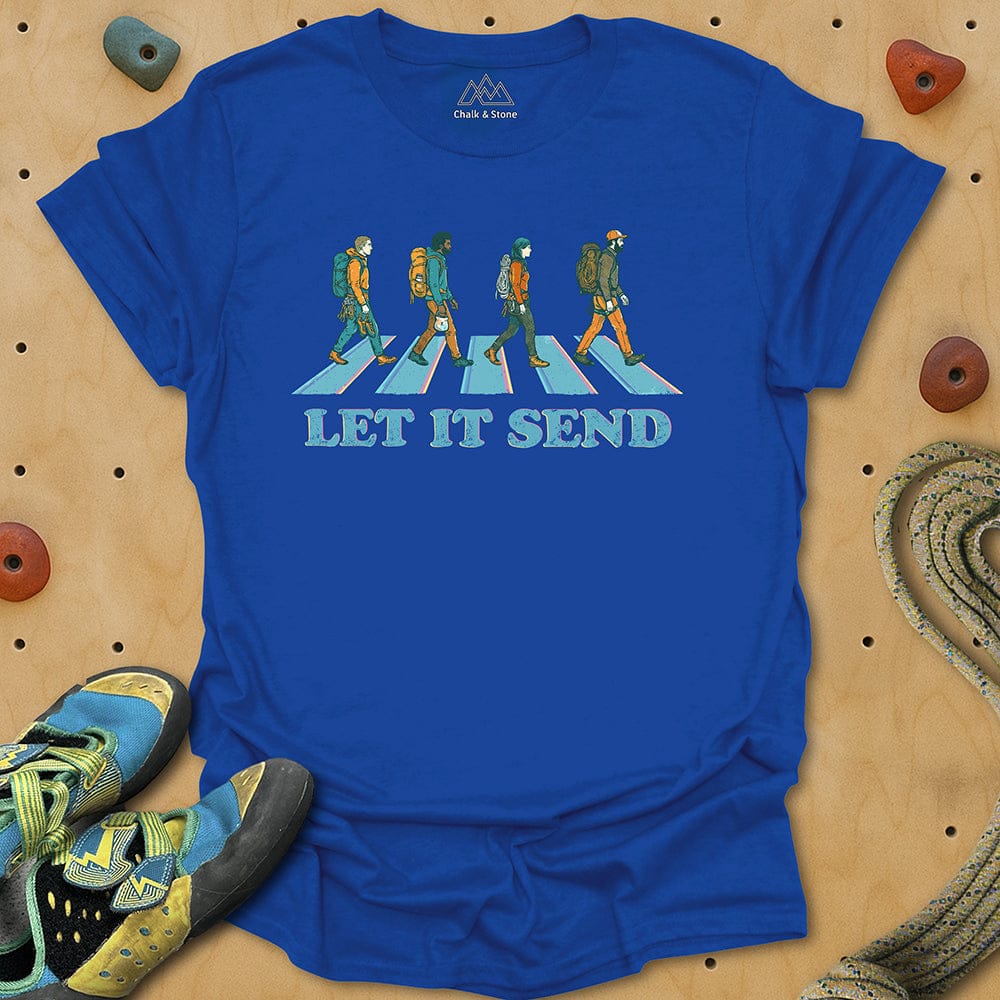 Let It Send Crossing Tee