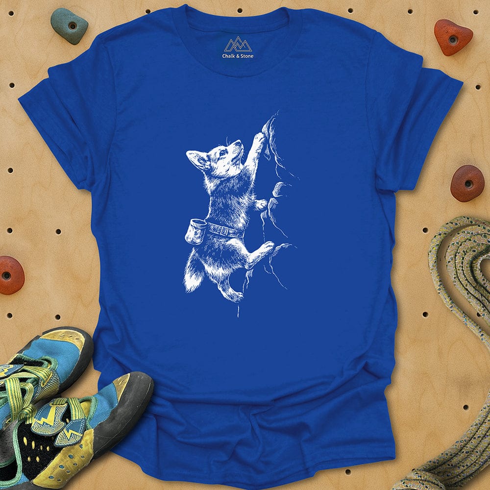 Corgi Scaling Wall Tee