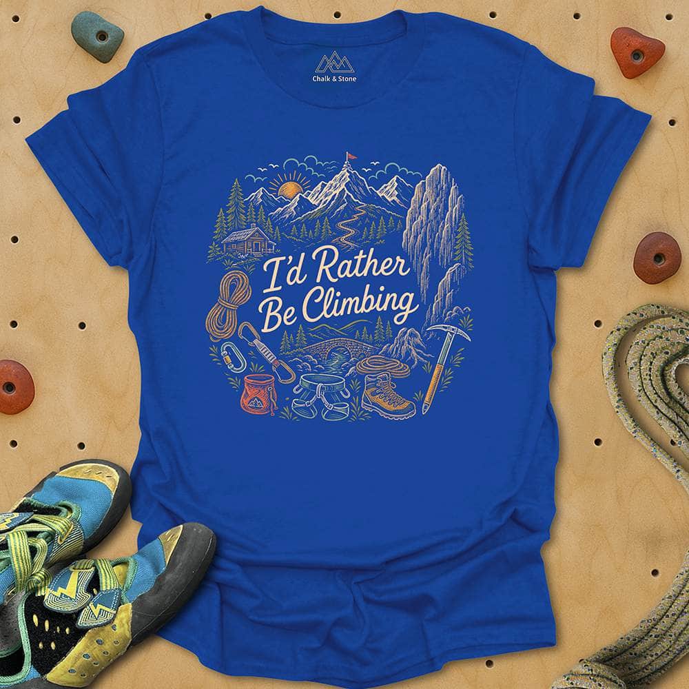 Rather Climb Tee