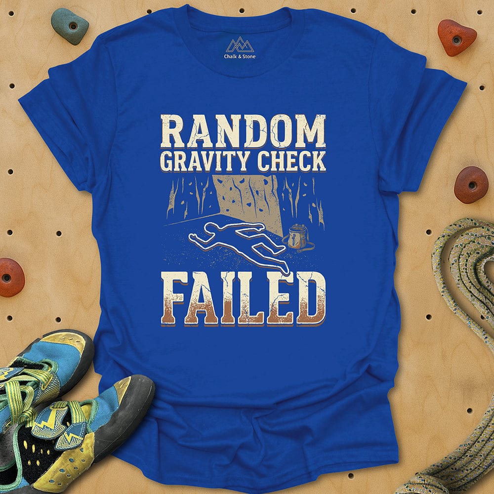 Gravity Check FAILED Tee