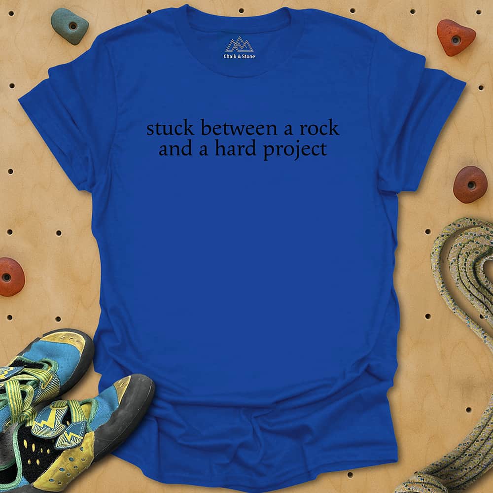 Minimalist Rock And Hard Place Tee