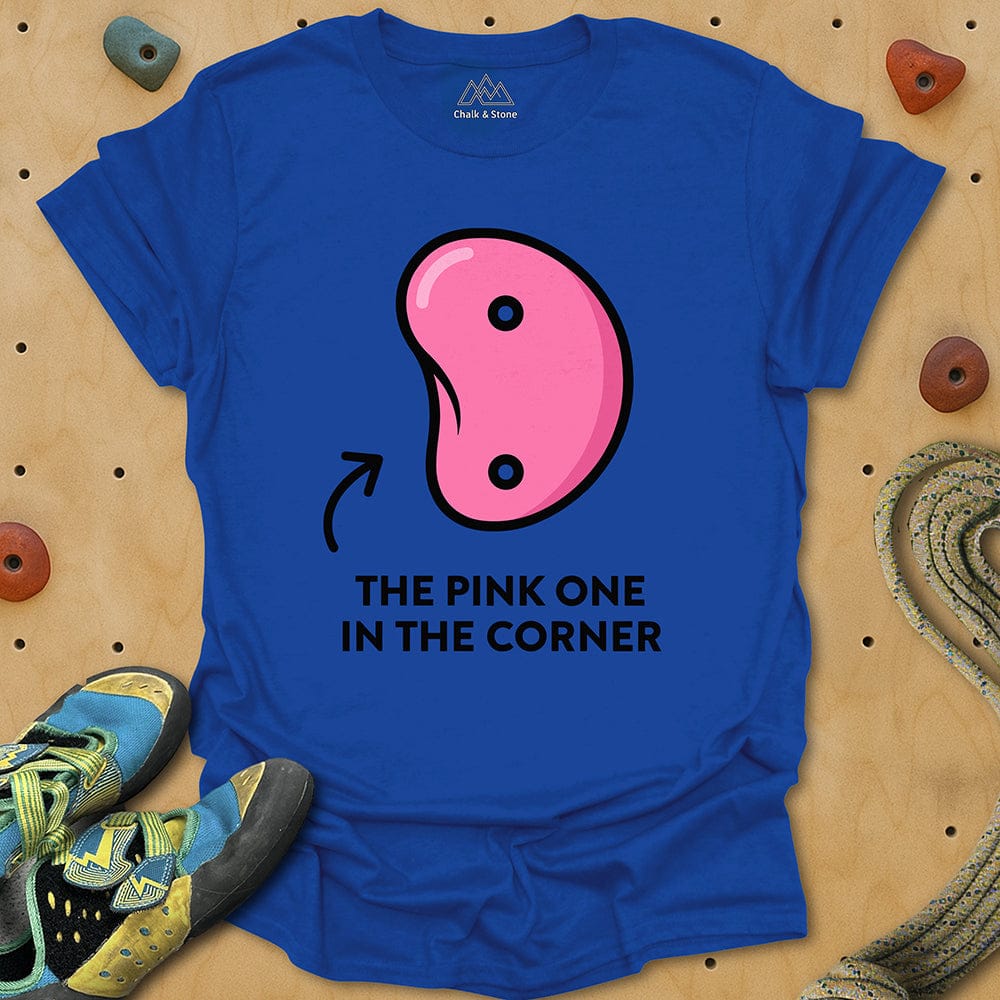 Pink One In Corner Tee