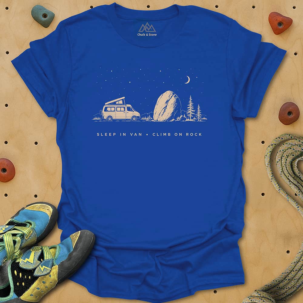Sleep And Climb Tee