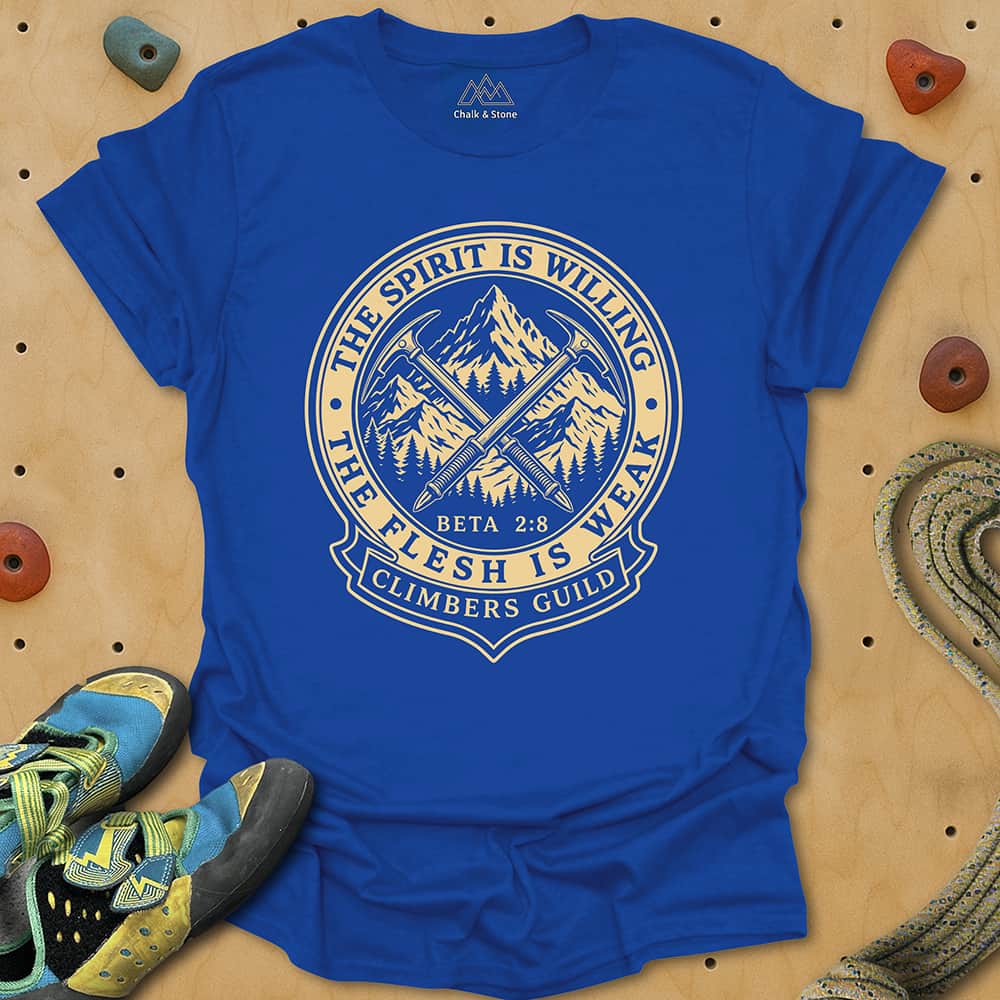 Spirit Willing Badge Tee
