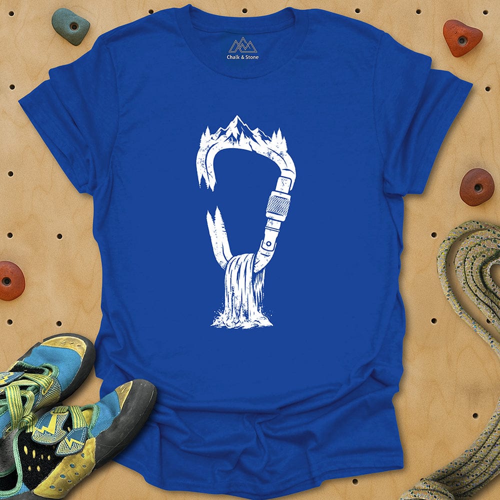Carabiner As Landscape Tee