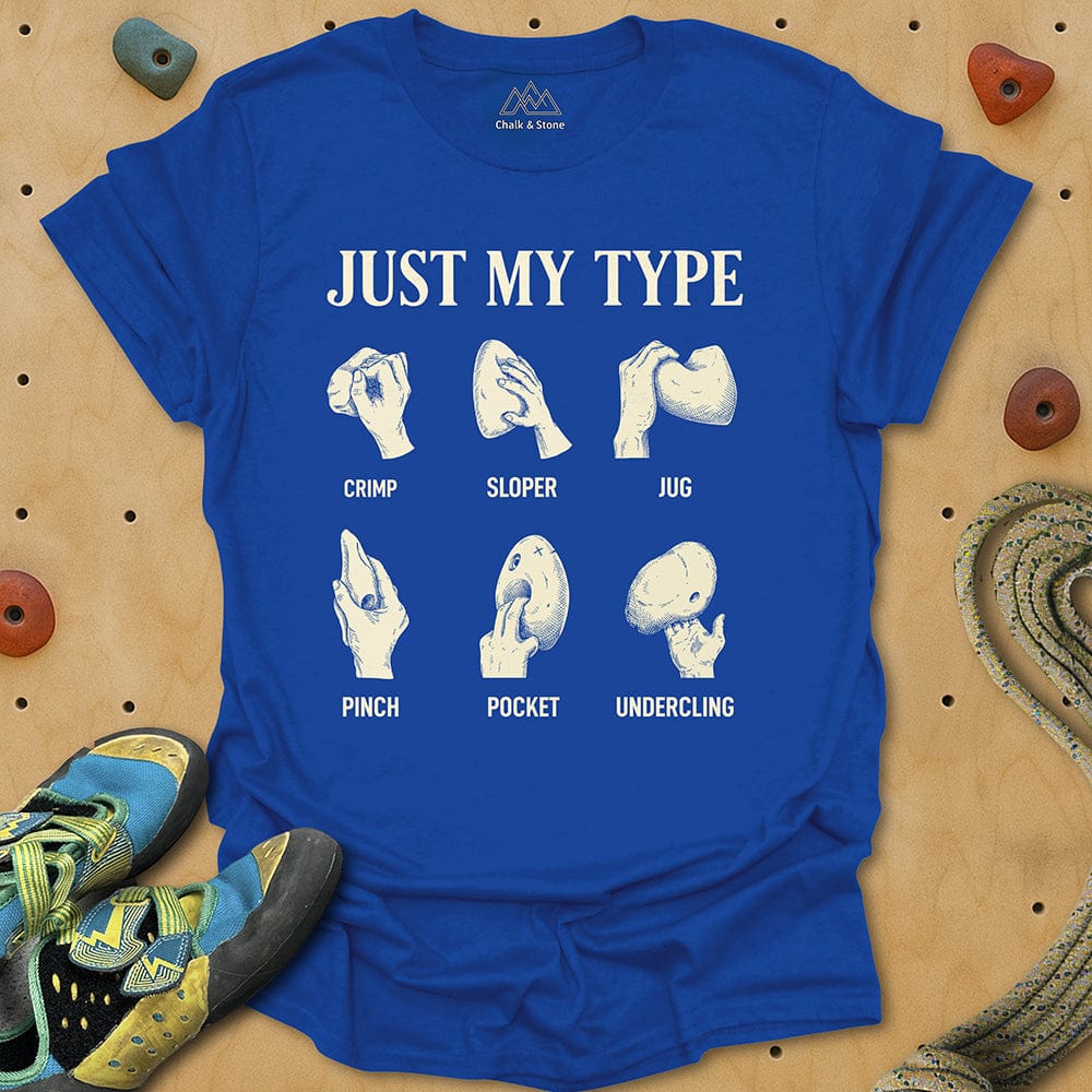 Just My Type Tee