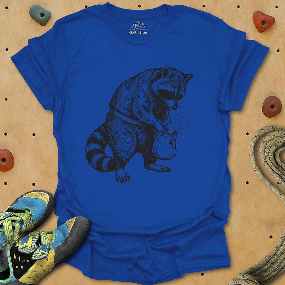 Raccoon Chalk Bagging Tee