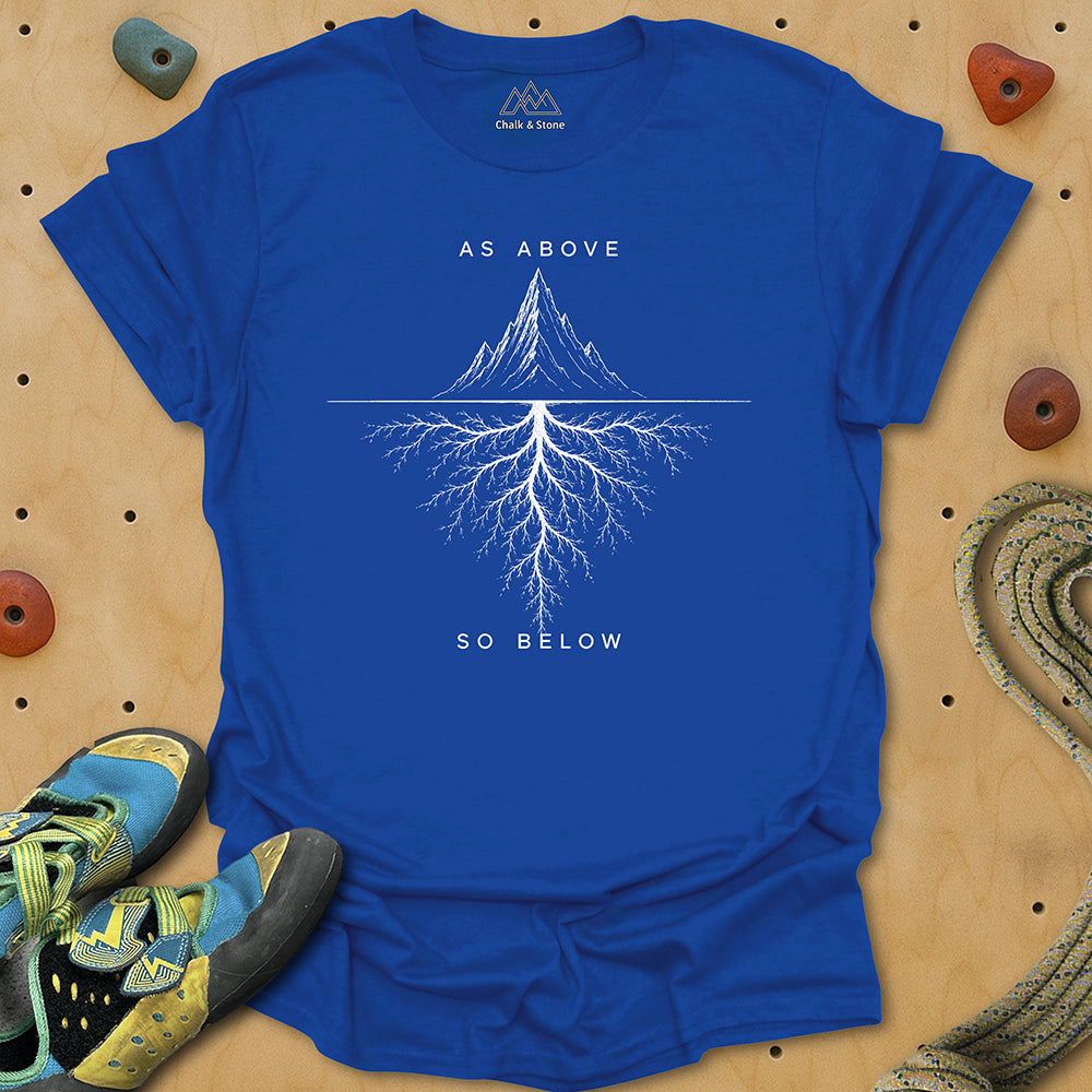 Above Below Tee