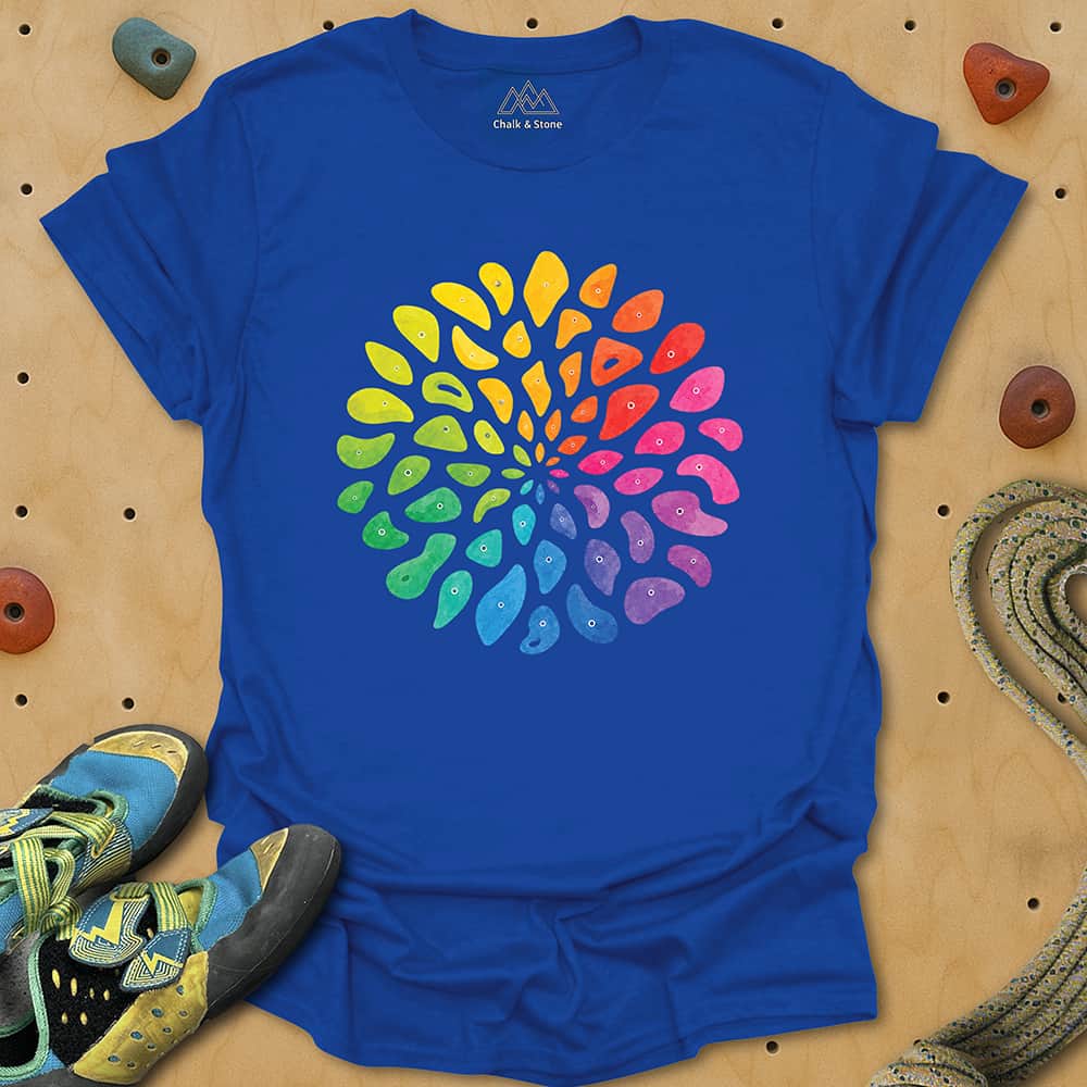 Climbing Hold Mandala Tee