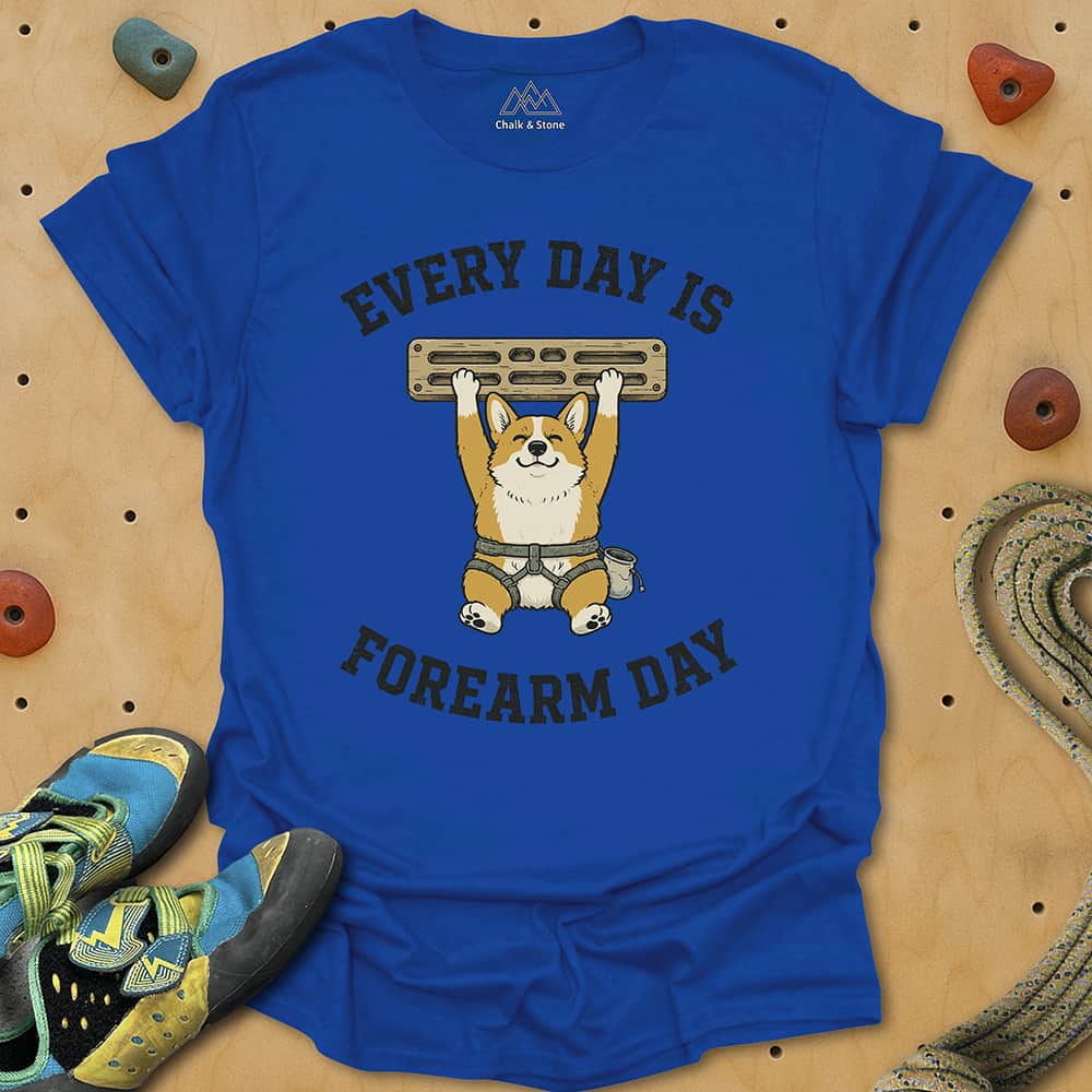 Corgi Forearm Day Tee