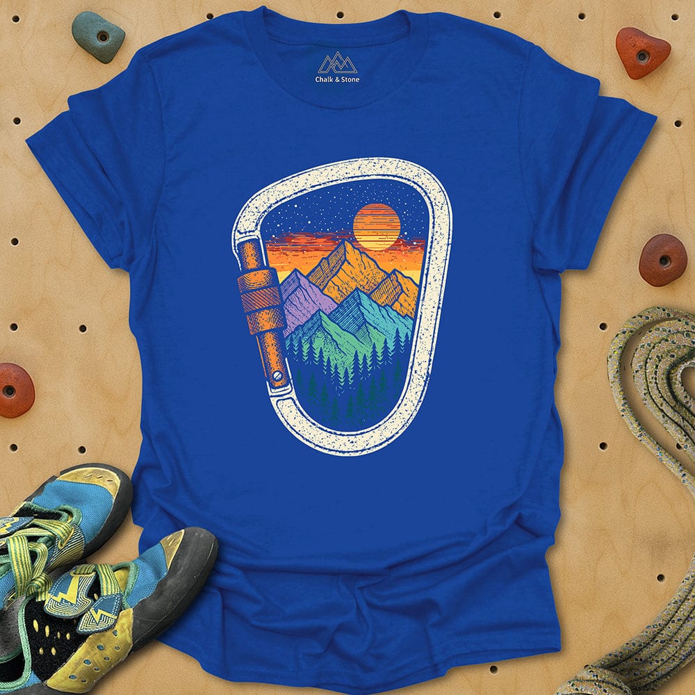Mountain Range Carabiner Tee