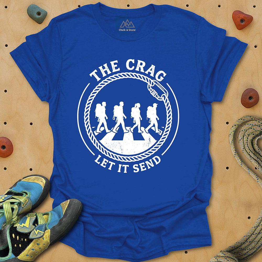 The Crag Let It Send Tee