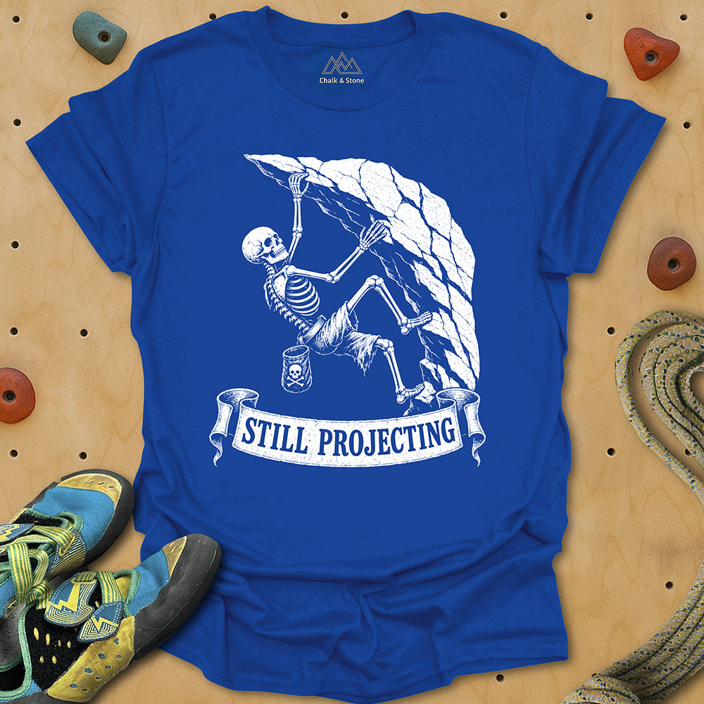 Still Projecting Skeleton Tee