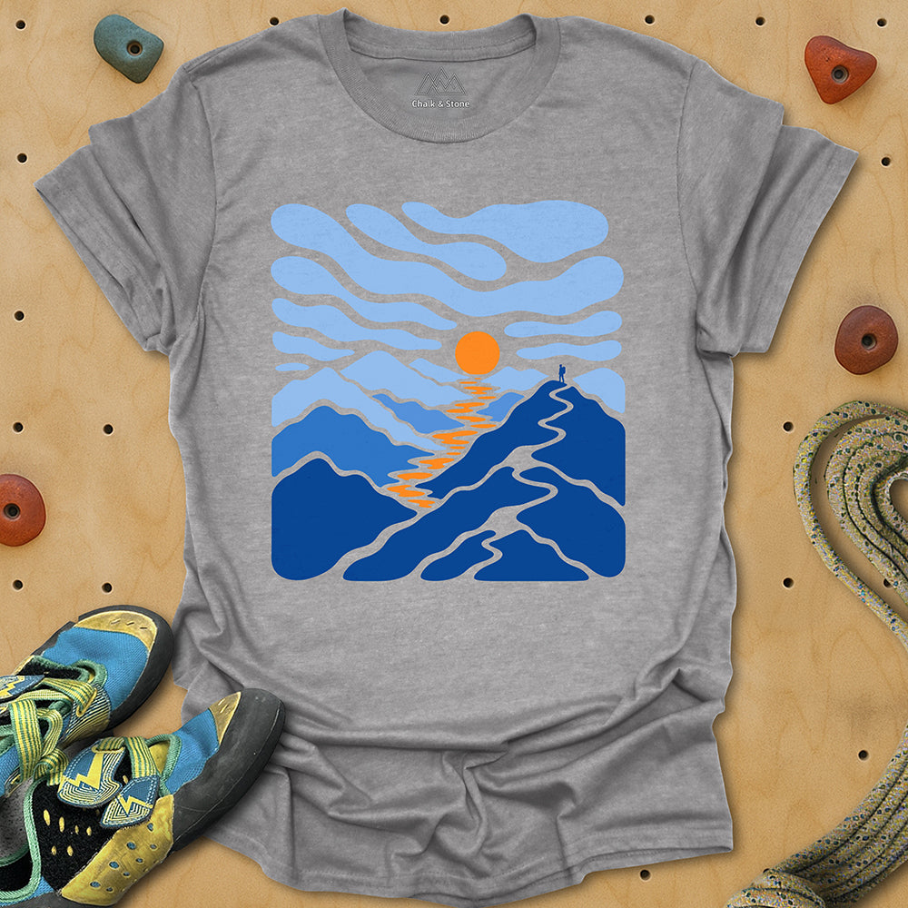 Bubble Landscape Mtn Tee
