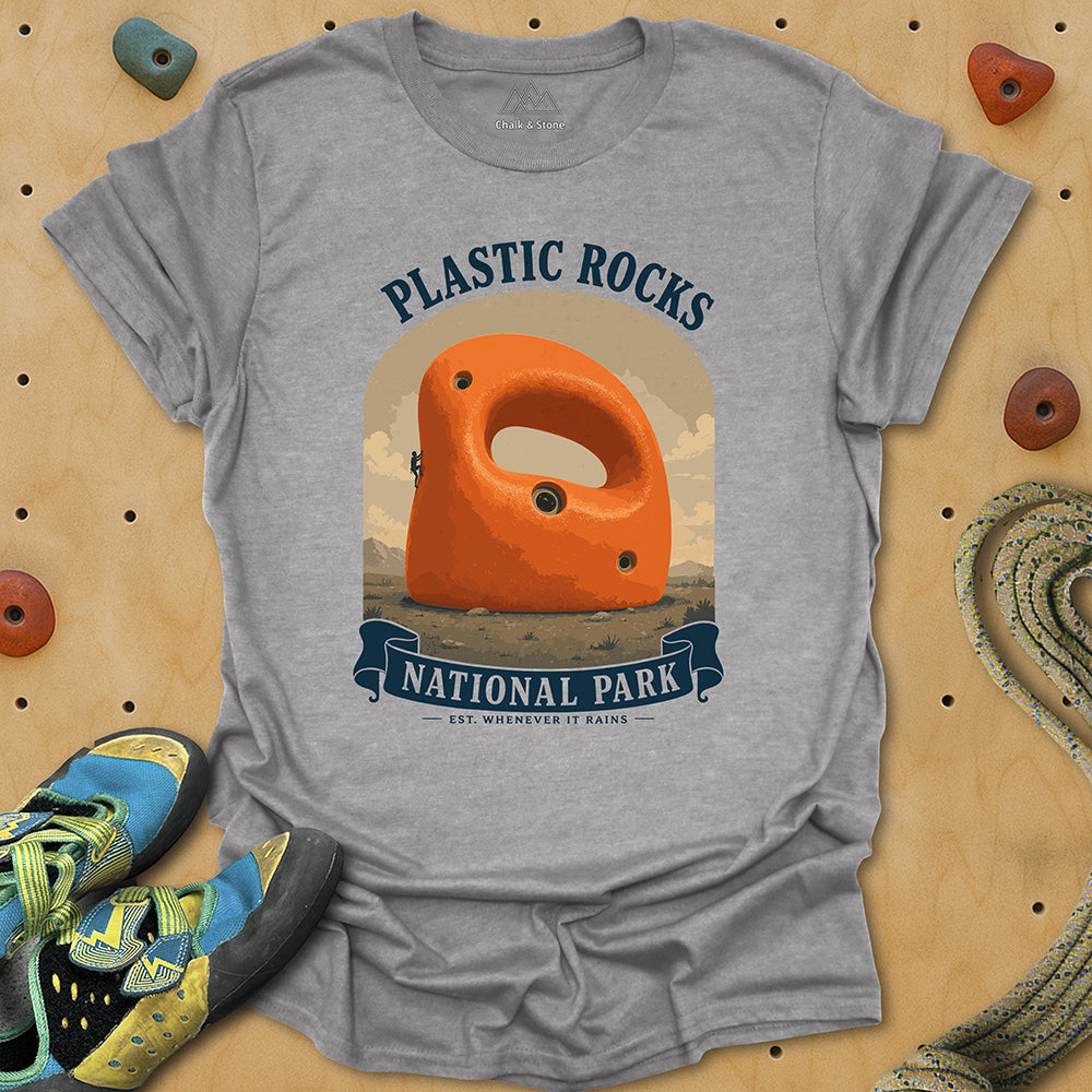 Plastic Rocks Natl Park Jug Tee