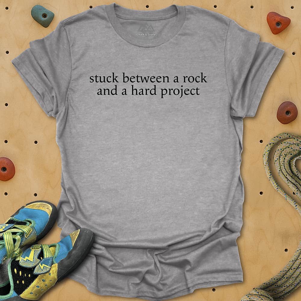 Minimalist Rock And Hard Place Tee