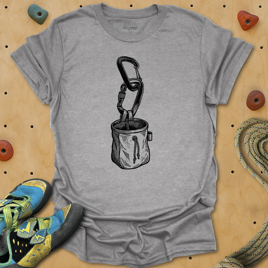 Carabinger + Chalk Bag Chain - Dark Tee
