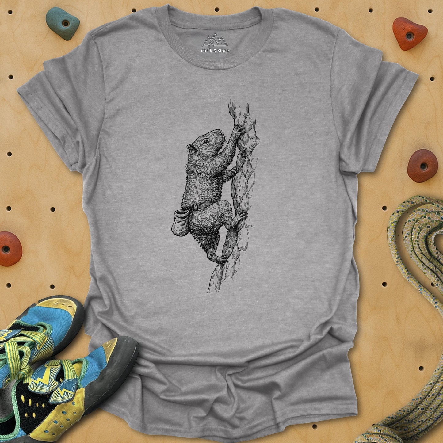 Capybara Free Solo Tee