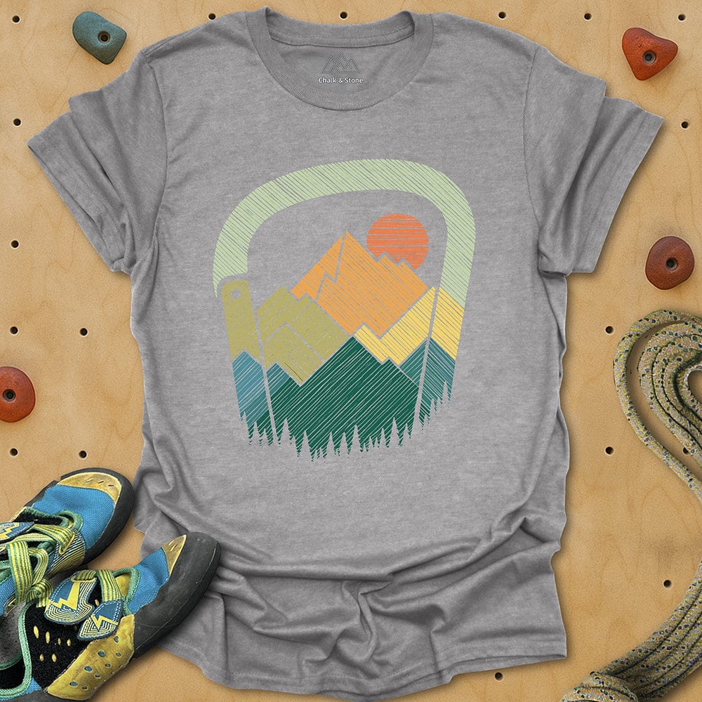 Carabinger Mountains Graphic Stripe Tee