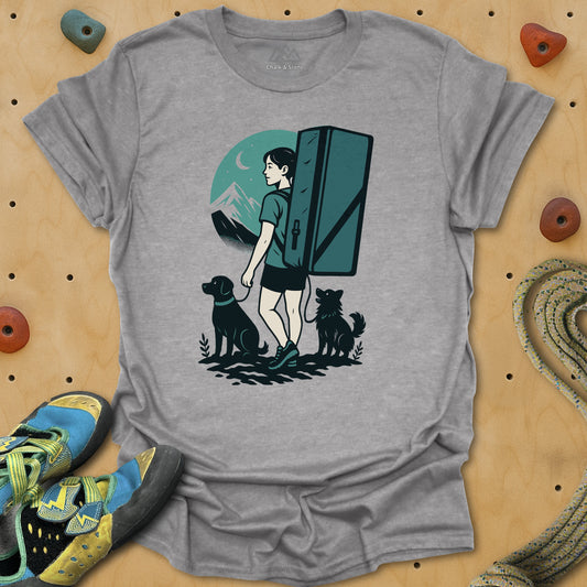 Boulder Approach Dog Tee