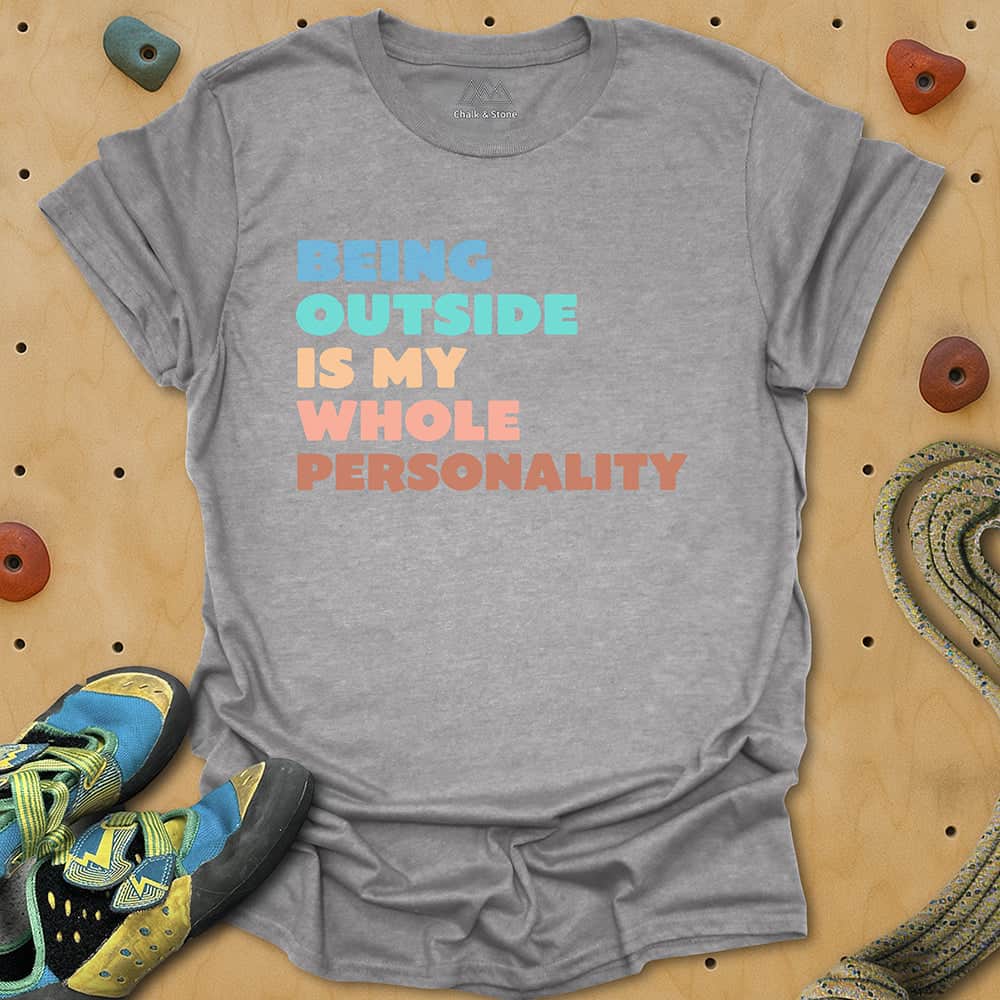 Outside Is My Personality Tee