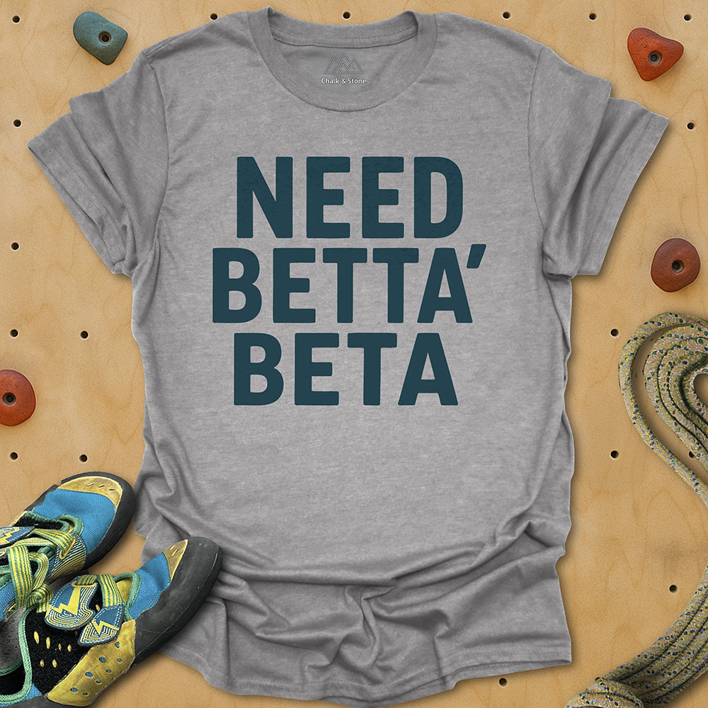 Betta Beta Simple Text Tee