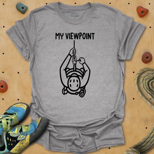 Top Down Belayer View Tee