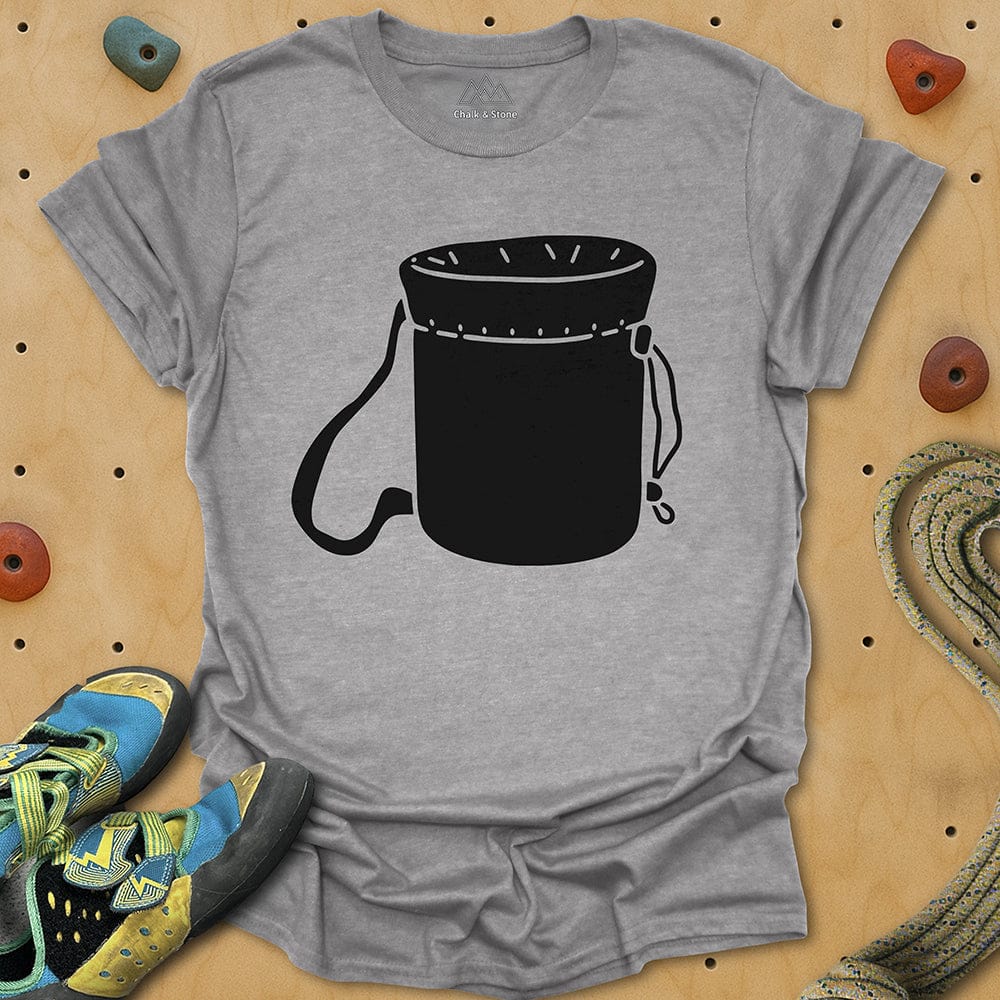 Climber Chalkbag Silhouette Tee