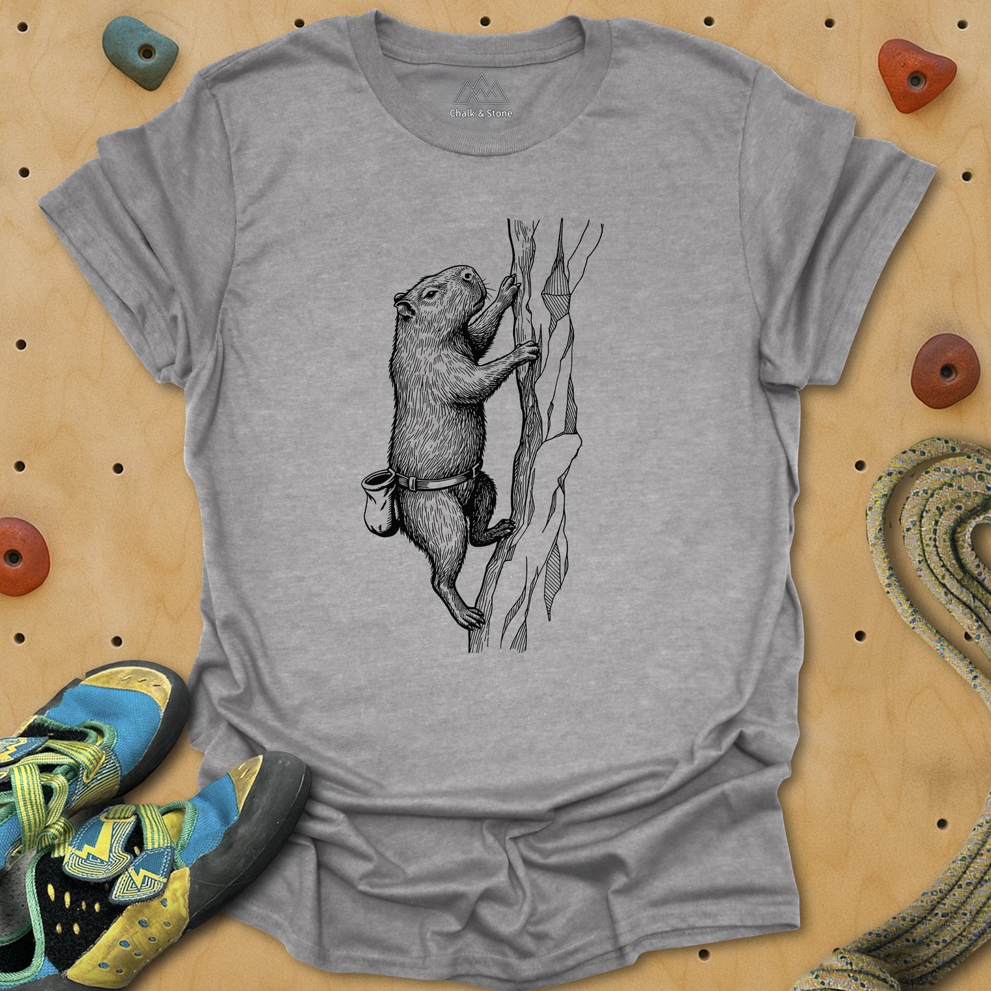 Capybara Vertical Scale Tee