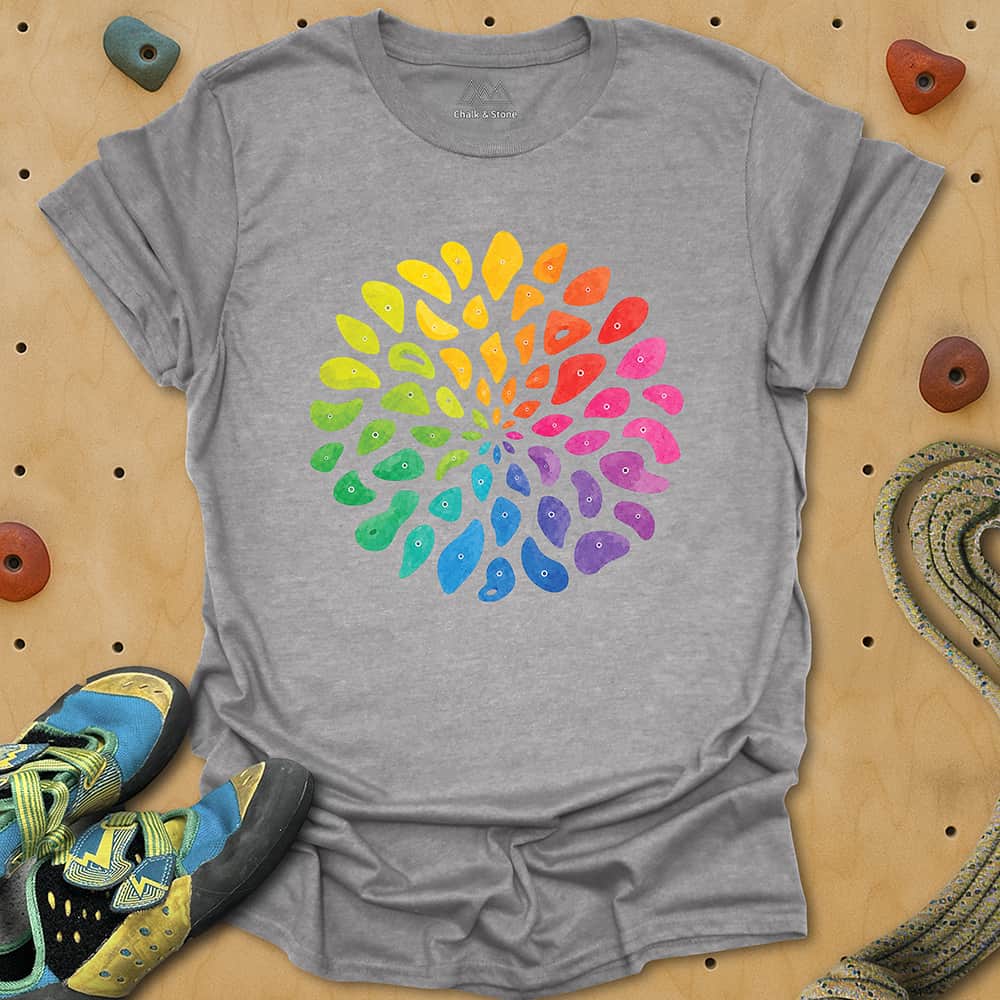 Climbing Hold Mandala Tee