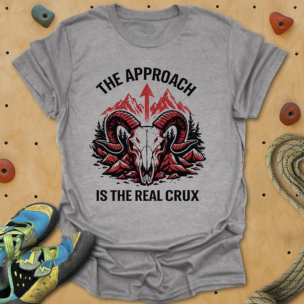 Approach Is Crux Skull Tee