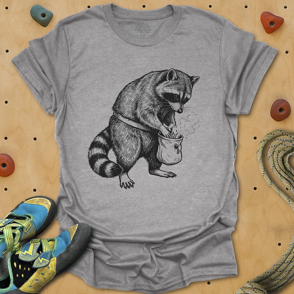 Raccoon Chalk Bagging Tee