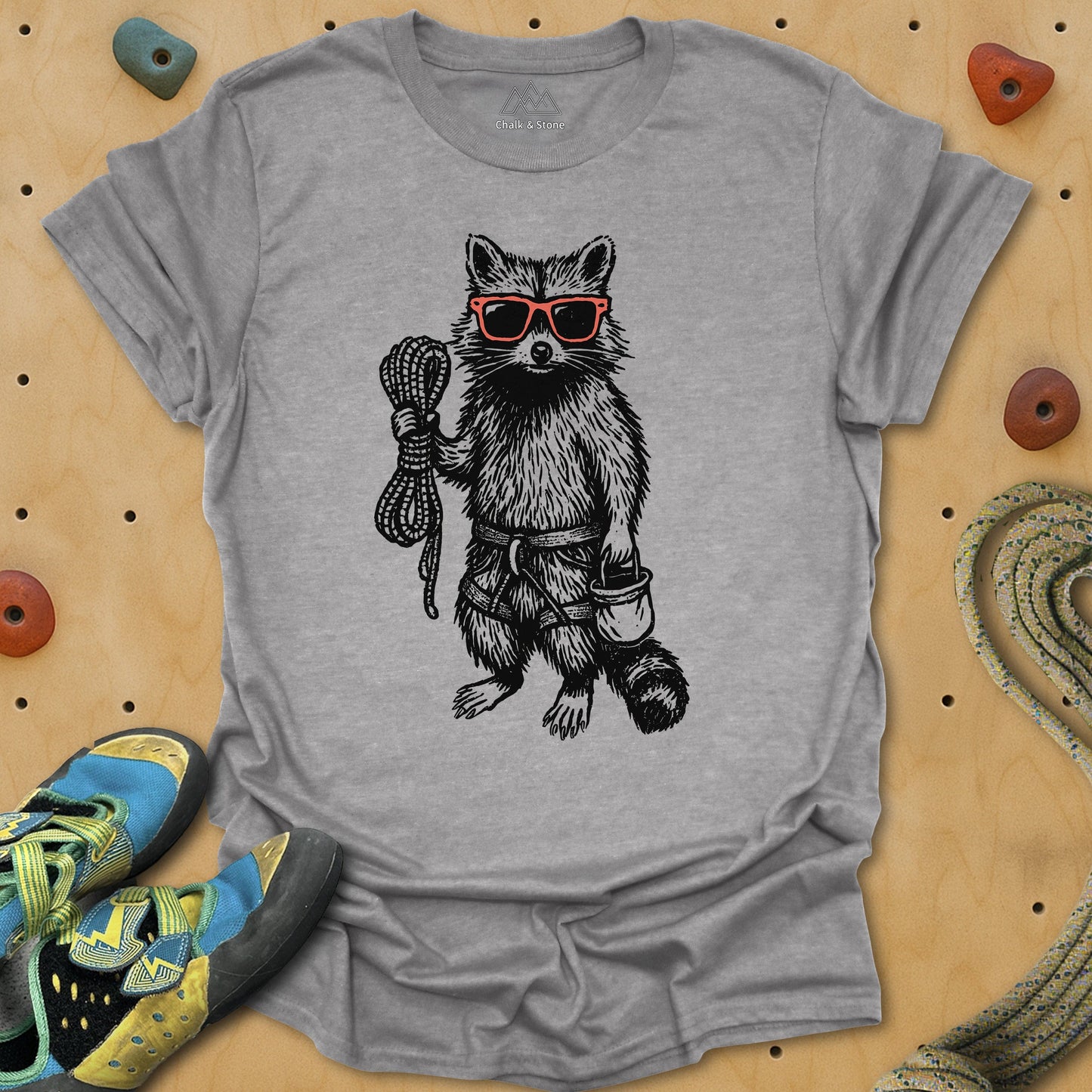 Raccoon Chill Climber Tee