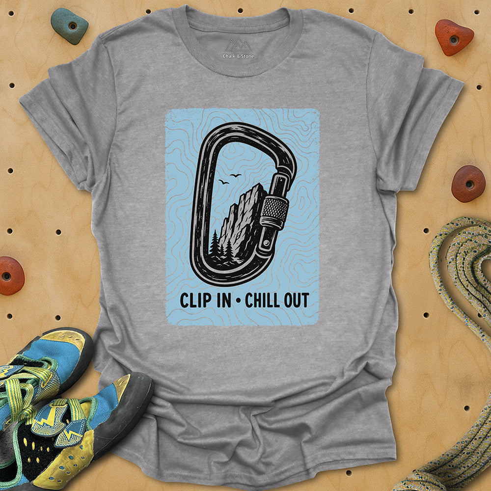 Clip In Chill Out Tee