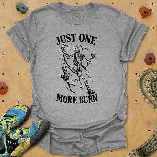 One More Burn Skeleton Tee