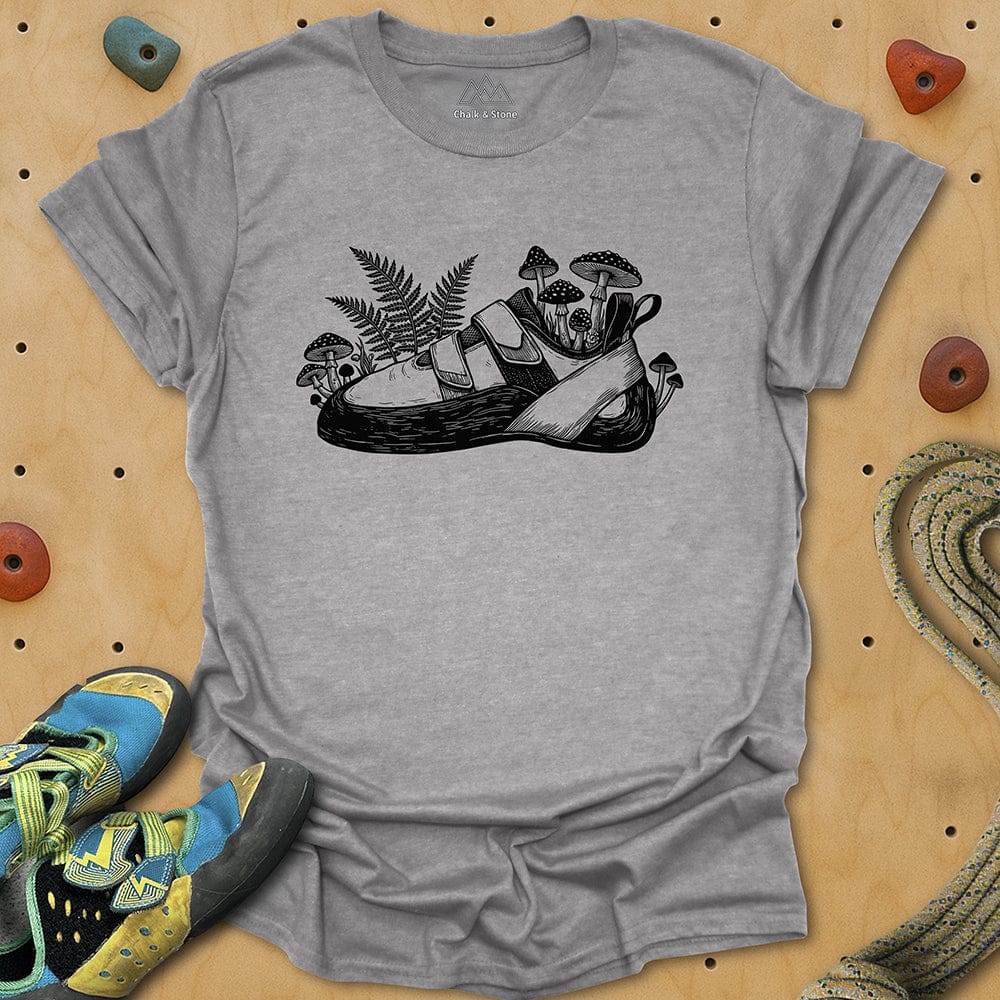 Climbing Shoe Overgrowth Tee