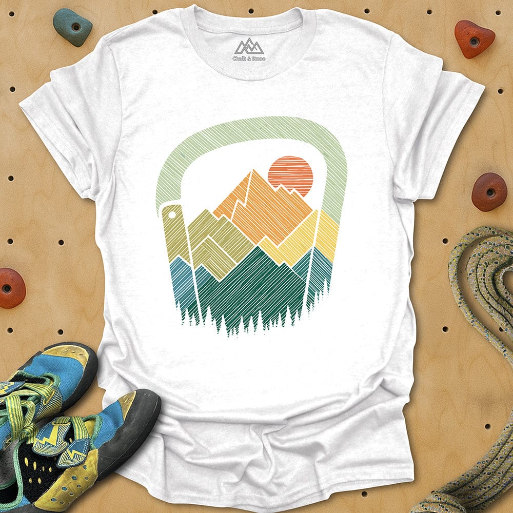 Carabinger Mountains Graphic Stripe Tee