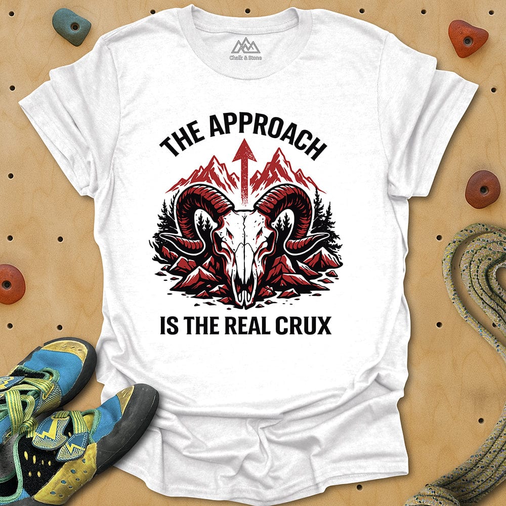 Approach Is Crux Skull Tee