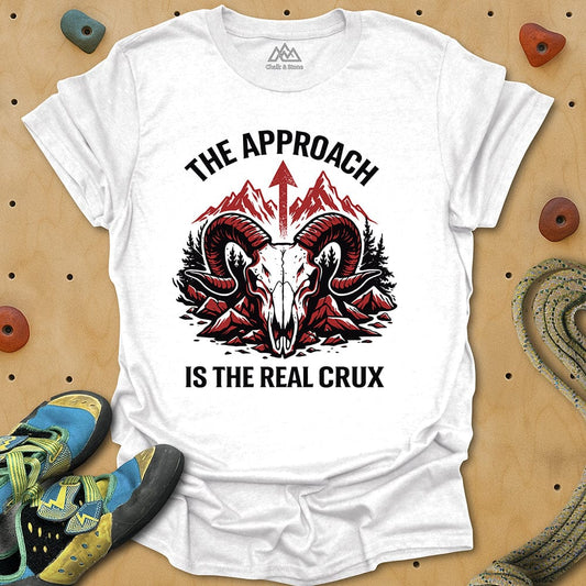 Approach Is Crux Skull Tee