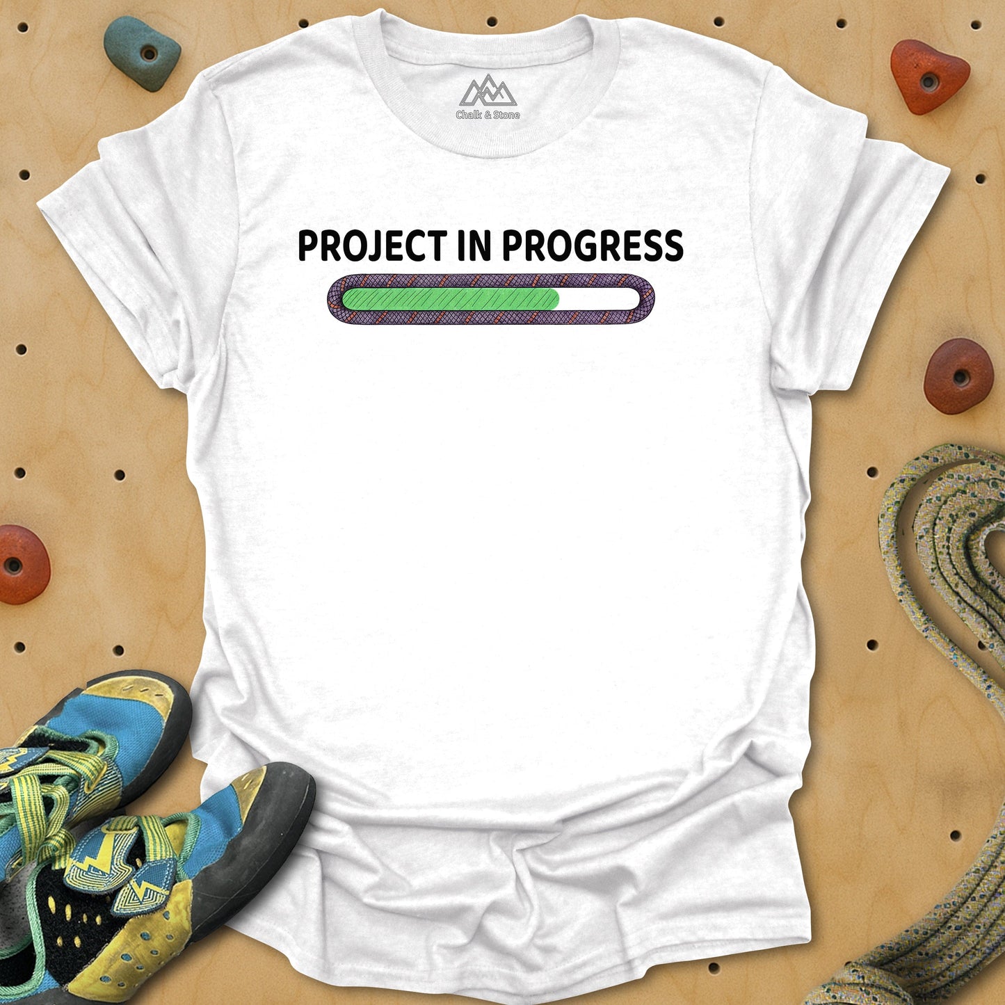 Project In Progress Bar Tee