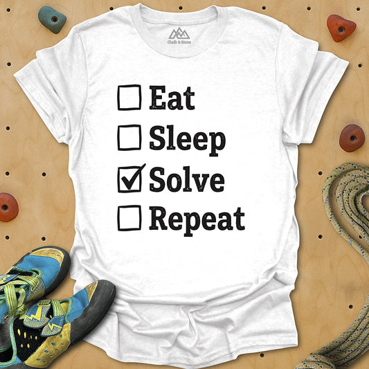 Eat Sleep Solve Repeat Tee