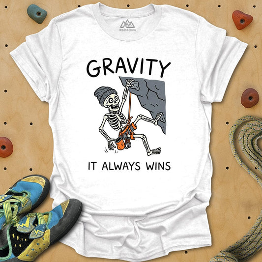 Skeleton Gravity Wins Tee