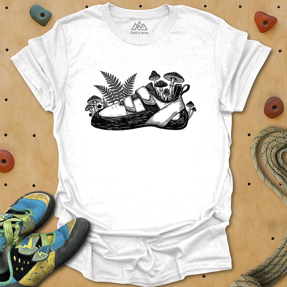 Climbing Shoe Overgrowth Tee