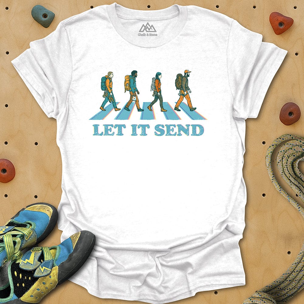 Let It Send Crossing Tee