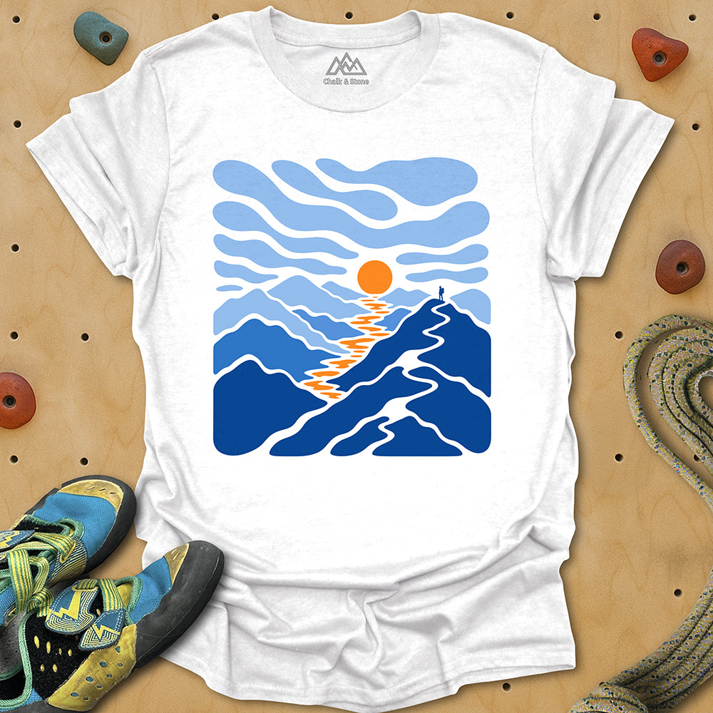 Bubble Landscape Mtn Tee