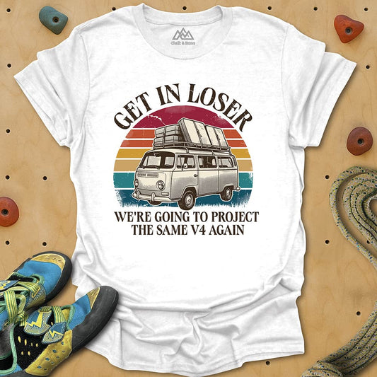 Get In Loser Project Tee
