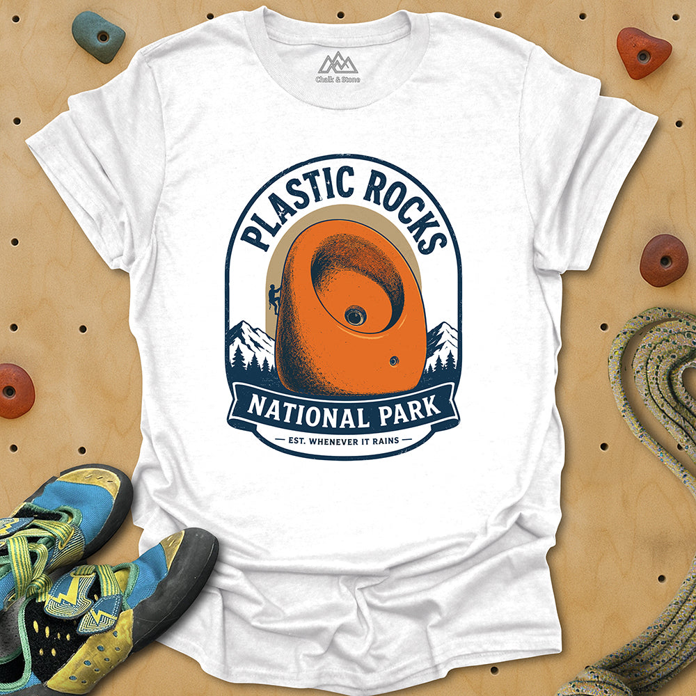 Simple Plastic Rocks Ntl Park Tee