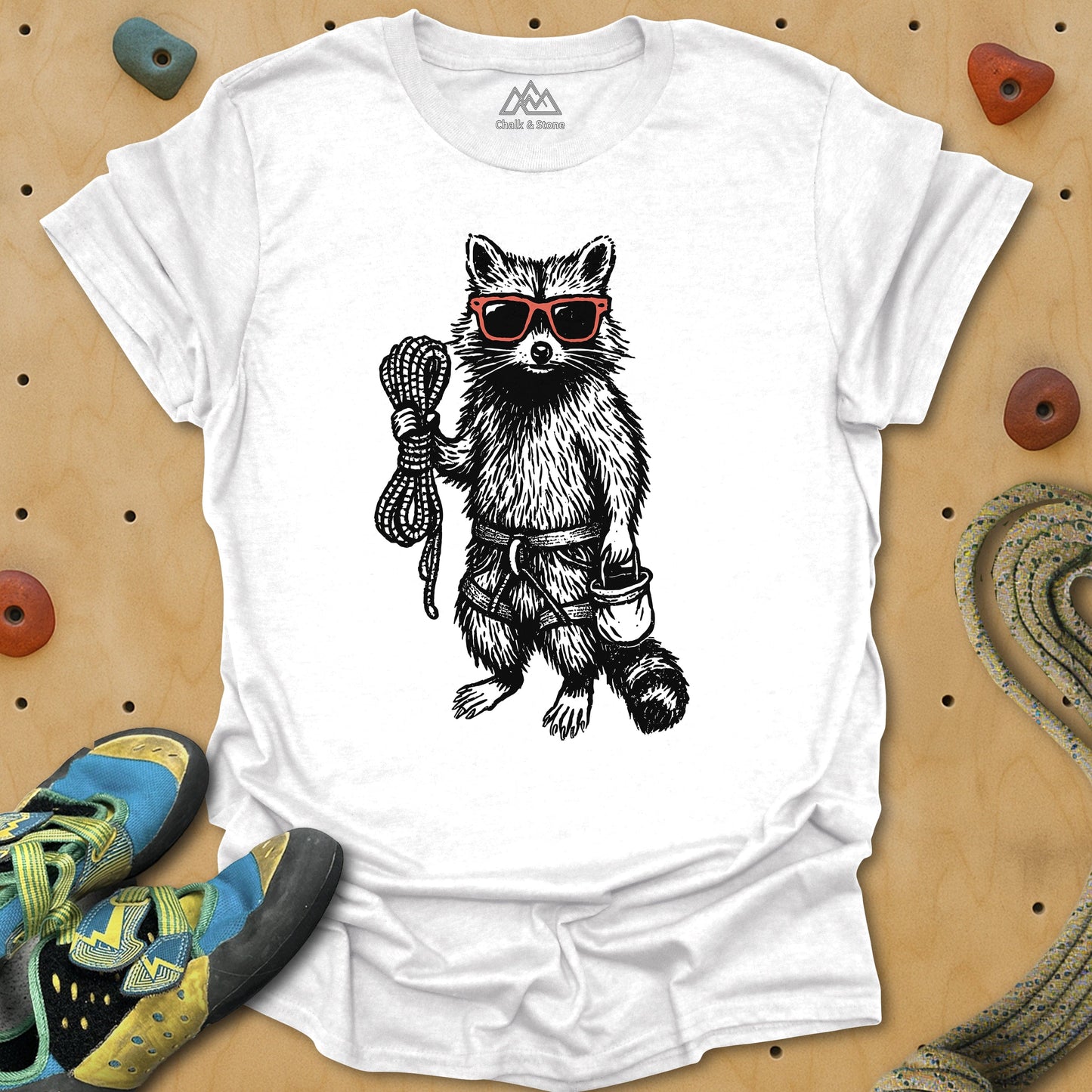 Raccoon Chill Climber Tee